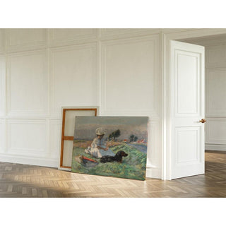 Reproduction La Femme au Chien - Pierre Bonnard