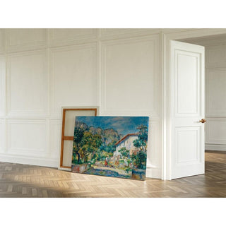 La Ferme de Magnanosc ou La Villa Raynaud, Grasse - Pierre-Auguste Renoir | Reproduction Tableau Décoration murale affiche copie