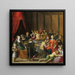 La Fête de Bacchus - Louis de Caullery — ingelijst kunstwerk aan de muur