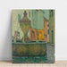 Reproductie van het schilderij La Fontaine, Saint-Paul De Vence - Henri Le Sidaner
