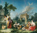 La Fontaine de l'Amour - François Boucher — weergave van het kunstwerk
