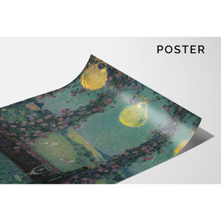 La Gloriette, Gerberoy - Henri Le Sidaner | Reproduction Tableau Décoration murale affiche copie