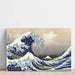Reproductie van het schilderij De grote golf van Kanagawa - Katsushika Hokusai