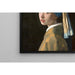 Reproduction of the painting The Girl with a Pearl by Johannes Vermeer