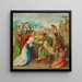 De Lamentatie - Meester van de Maagd tussen de Vierge — wandpresentatie van het kunstwerk