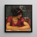 La Lettre - John William Godward — ingelijst kunstwerk aan de muur