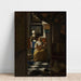 Reproductie van het schilderij De liefdesbrief - Johannes Vermeer