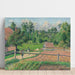 Reproductie van het schilderij La Maison Delafolie à Éragny - Camille Pissarro
