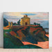 Reproductie van het schilderij La Maison Du Pan-Du - Paul Gauguin