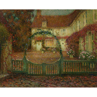 La Maison - Henri Le Sidaner | Reproduction Tableau Décoration murale affiche copie