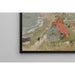 Reproductie van het schilderij La Maison au Bord du Chemin ou Maisons sur la Falaise - Pierre Bonnard