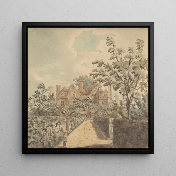 La Maison de M. Grose à Wandsworth - Capt Francis Grose