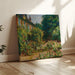 Reproductie van het schilderij Het huis van de kunstenaar in Giverny - Claude Monet