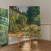Reproductie van het schilderij Het huis van de kunstenaar in Giverny - Claude Monet