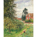 Reproductie van het schilderij La Maison des Anglais, Éragny - Camille Pissarro
