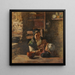 La Mère - Germain David-Nillet — ingelijst kunstwerk aan de muur