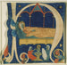 La Naissance de l'Enfant Christ et Marie allongée sur un lit - Anoniem — weergave van het kunstwerk