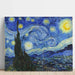 Reproduction of the painting The Starry Night - Vincent van Gogh