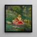 The Fishing - Gaston La Touche — framed artwork on a wall