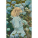 Reproductie van het schilderij La Petite Fille aux Hortensias - Jacques-Émile Blanche