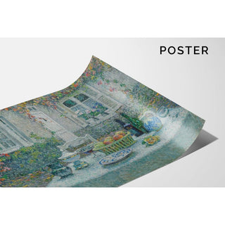 La Petite Table - Henri Le Sidaner | Reproduction Tableau Décoration murale affiche copie
