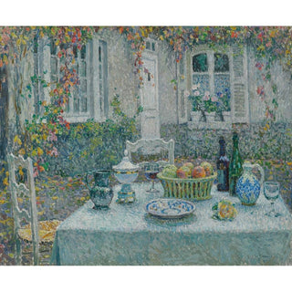 La Petite Table - Henri Le Sidaner | Reproduction Tableau Décoration murale affiche copie
