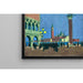 Reproductie van het schilderij La Piazzetta, Venetië - Maurice Denis