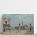 Reproductie van het schilderij La Place Saint-Marc - Antonietta Brandeis