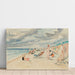 Reproductie van het schilderij La Plage de Deauville - Henri Lebasque