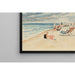 Reproductie van het schilderij La Plage de Deauville - Henri Lebasque
