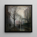 La Plaza après la pluie - Paul Cornoyer — ingelijst kunstwerk aan de muur