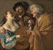 La Procuress - Dirck Van Baburen — artwork view
