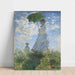 Reproductie van het schilderij La Promenade - Claude Monet
