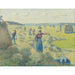 Reproductie van het schilderij De Hooi Oogst, Éragny - Camille Pissarro