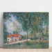 Reproductie van het schilderij La Route de Moret à Saint-Mammès - Alfred Sisley