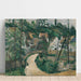 Reproductie van het schilderij La Route tournante - Paul Cézanne