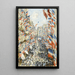 Reproduction of the painting La Rue Montorgueil - Claude Monet