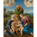 Reproduction of the painting La Sainte Famille Canigiani - Raphael