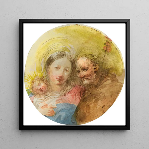 La Sainte Famille - Giuseppe Bernardino Bison