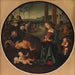 De Heilige Familie - Pietro Perugino — weergave van het kunstwerk