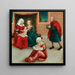 La Sainte Parenté - Wolfgang Krodel I — framed artwork on a wall