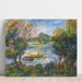 Reproductie van het schilderij La Seine à Argenteuil - Pierre-Auguste Renoir