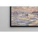 Reproductie van het schilderij La Seine à Lavacourt, Débâcle - Claude Monet
