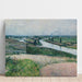 Reproductie van het schilderij La Seine à la Pointe d'Épinay - Gustave Caillebotte