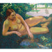 Reproductie van het schilderij La Source - Maurice Denis