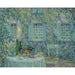 Reproductie van het schilderij van Het Tafel, Zon in de Bladeren, Gerberoy - Henri Le Sidaner