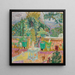 La Terrasse of Een terras in Grasse - Pierre Bonnard — ingelijst kunstwerk aan de muur