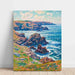 Reproductie van het schilderij La Terre De Cléden, Point De Raz, Finistère - Henry Moret