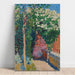 Reproductie van het schilderij La Tonnelle, Ker Guen - Maurice Denis