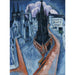 Reproductie van het schilderij La Tour Rouge à Halle - Ernst Ludwig Kirchner